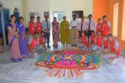 DAV Centenary Public School-Rangoli Competition